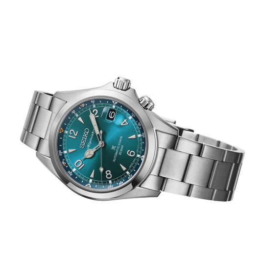 Orologio automatico SEIKO Prospex Alpinist quadrante azzurro MISURA UNICA