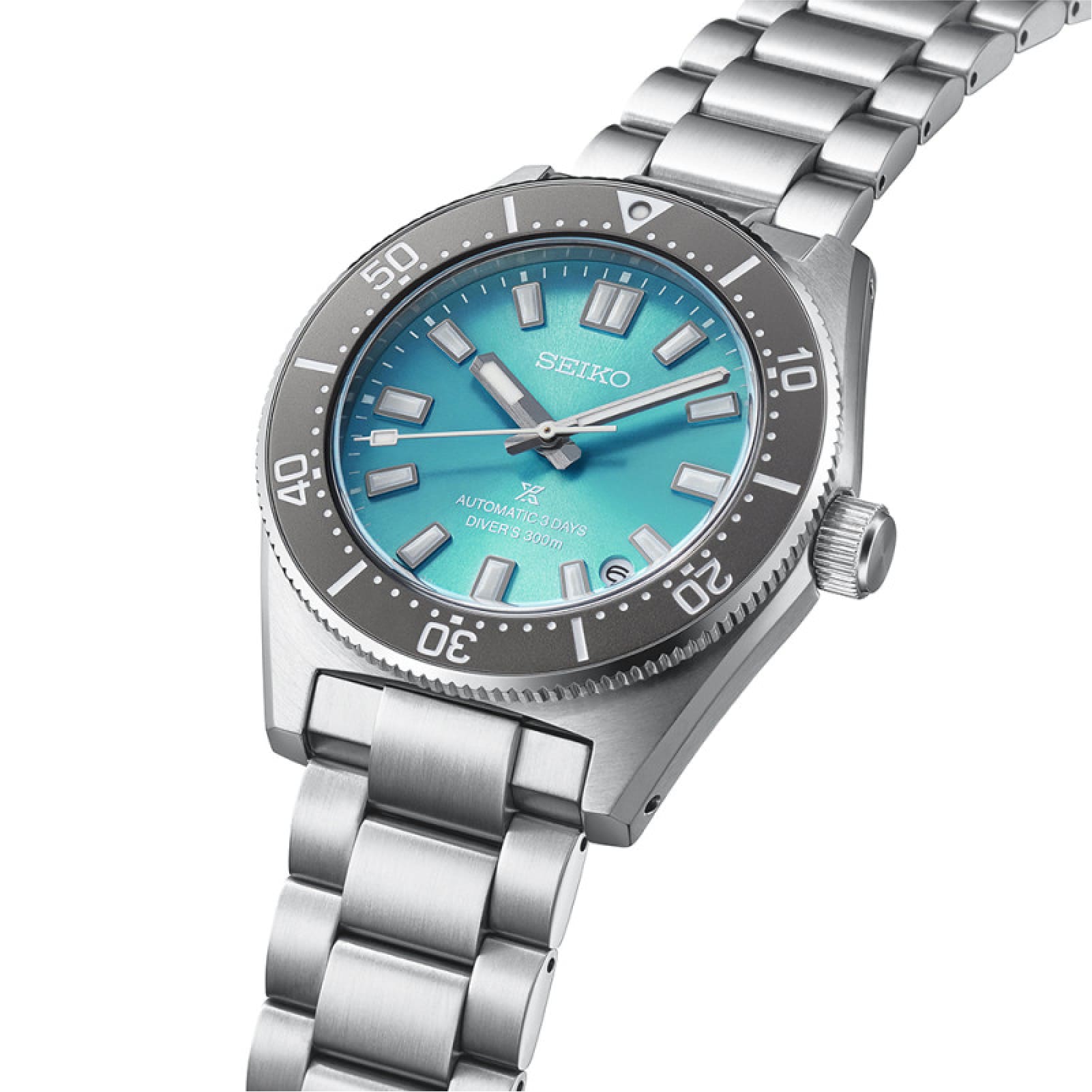 Orologio solo tempo Seiko con quadrante blu brillante MISURA UNICA
