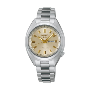 Orologio automatico Seiko 5 Sports quadrante dorato da uomo MISURA UNICA