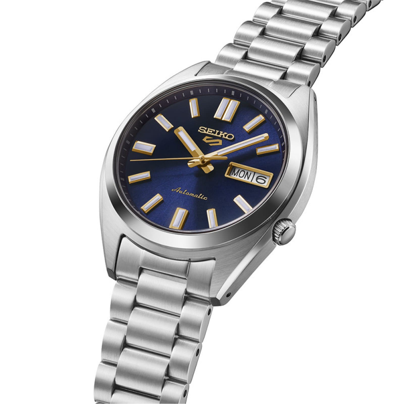 Orologio automatico Seiko 5 Sport SNXS acciaio quadrante blu MISURA UNICA