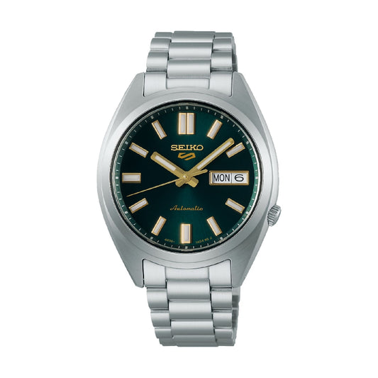 Orologio automatico Seiko 5 Sport SNXS acciaio colore verde MISURA UNICA