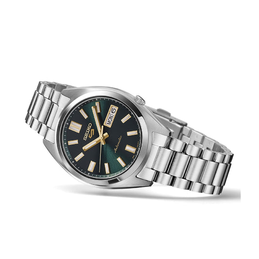 Orologio automatico Seiko 5 Sport SNXS acciaio colore verde MISURA UNICA