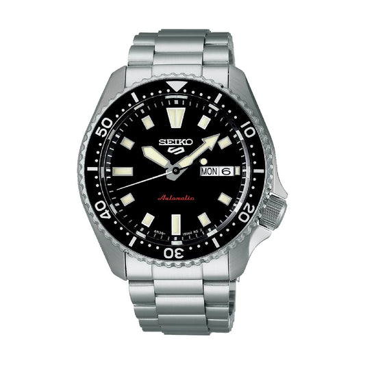 Orologio automatico da uomo Seiko SKX vintage di colore nero