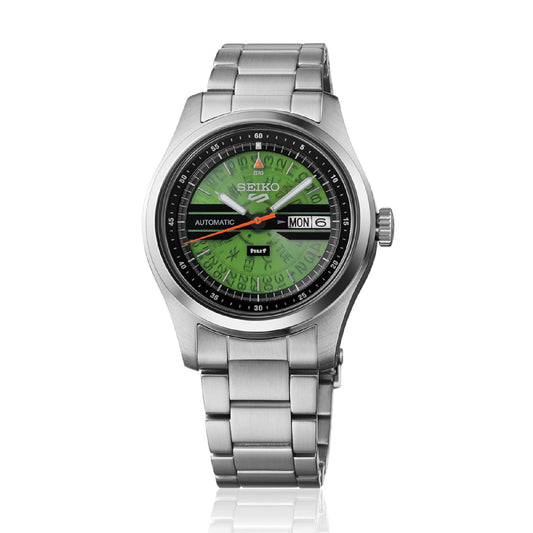 Orologio Seiko 5 Sports Special Edition quadrante argento 42mm MISURA UNICA