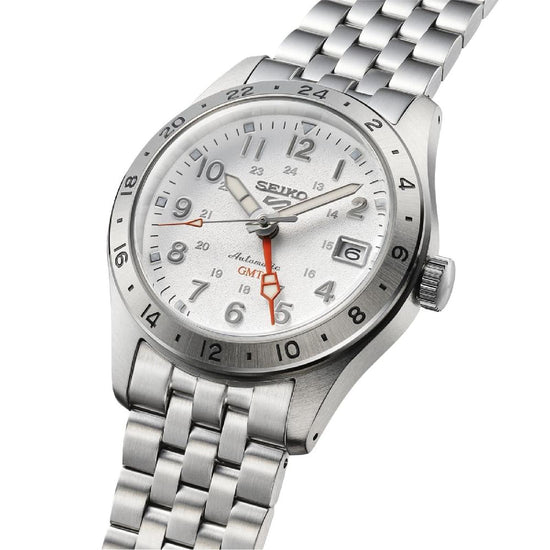 Orologio automatico Seiko 5 Sports quadrante bianco 39mm MISURA UNICA