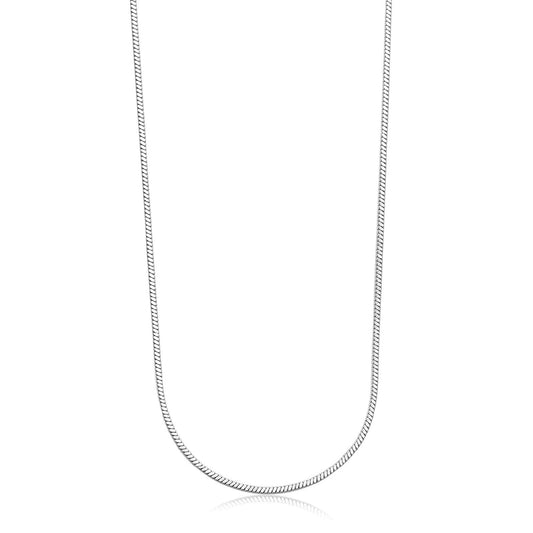 Collana donna S'agapõ Chunky in acciaio con catena snake 60 cm SHK88-1