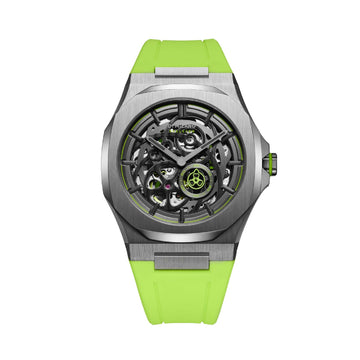 Orologio D1 Milano Slice Lime uomo cinturino verde lime e cassa 41,5 mm SKRJ15-1