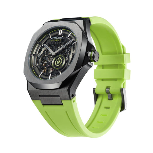 Orologio D1 Milano Slice Lime uomo cinturino verde lime e cassa 41,5 mm SKRJ15-2