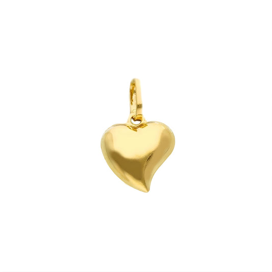 Ciondolo Joy Gioielli oro giallo 18 KT con cuore bombato MISURA UNICA