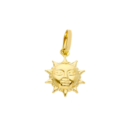 Ciondolo Joy Gioielli oro giallo 18 KT con sole MISURA UNICA