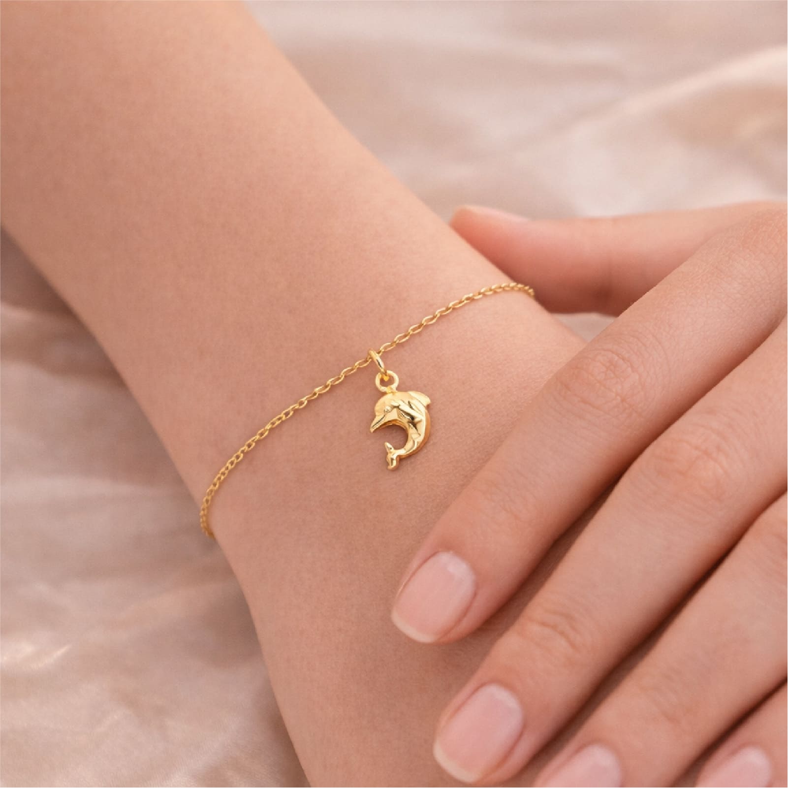 Ciondolo Joy Gioielli in oro giallo 18 kt a forma di delfino MISURA UNICA