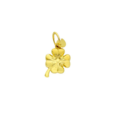 Ciondolo Joy Gioielli quadrifoglio in oro giallo 9kt da donna MISURA UNICA