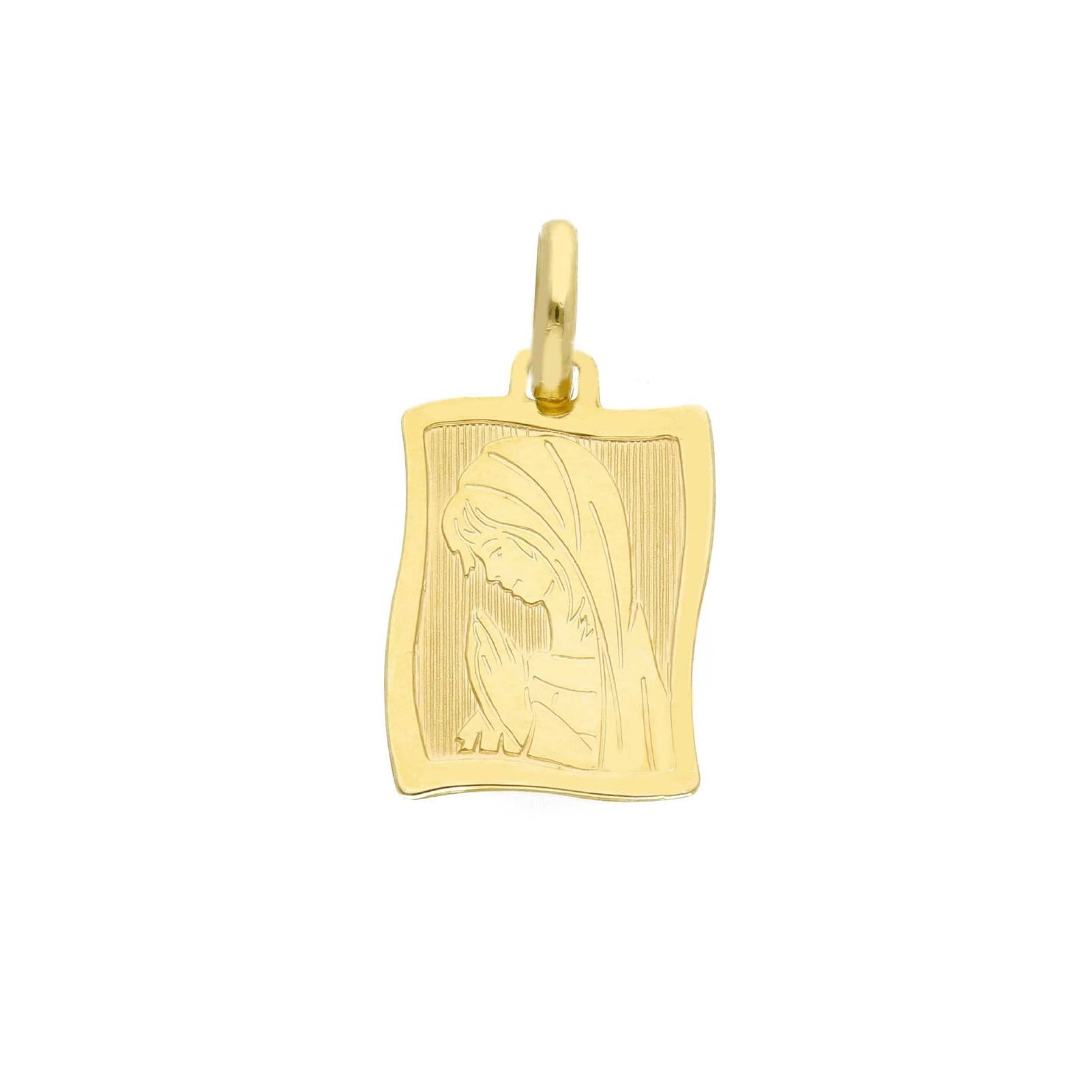 Medaglietta Joy Gioielli in oro giallo 9 KT con madonnina MISURA UNICA