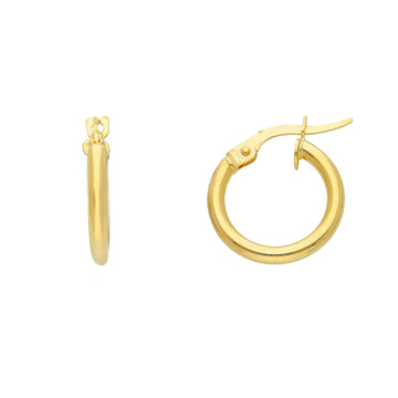Orecchini da donna JOY Gioielli Oro in oro 9KT di 10 mm MISURA UNICA