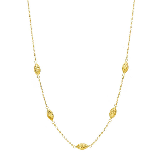 Collana Joy Gioielli in oro giallo 18 kt con elementi sferici MISURA UNICA