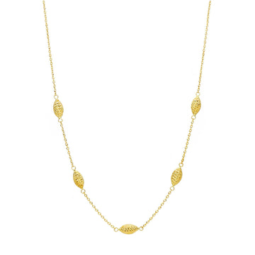 Collana Joy Gioielli in oro giallo 18 kt con elementi sferici MISURA UNICA
