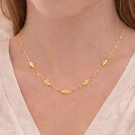 Collana Joy Gioielli in oro giallo 18 kt con elementi sferici MISURA UNICA