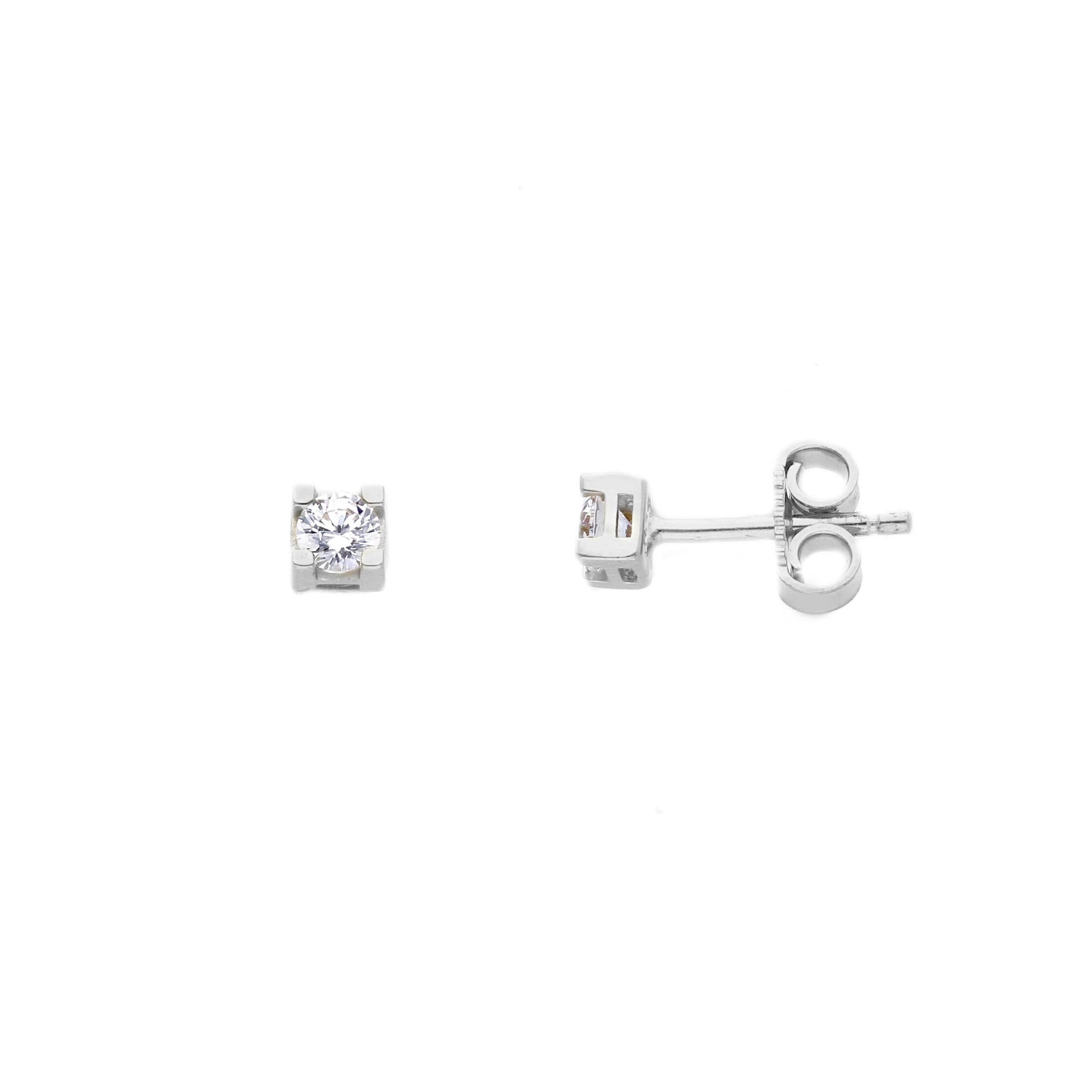 Orecchini a punto luce JOY Gioielli Oro in oro 9KT bianco MISURA UNICA