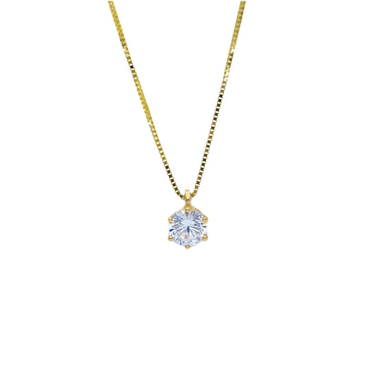 Collana punto luce donna JOY Gioielli in oro 9KT giallo MISURA UNICA
