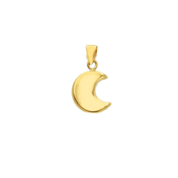 Ciondolo Joy Gioielli in oro giallo 9 KT luna pendente MISURA UNICA