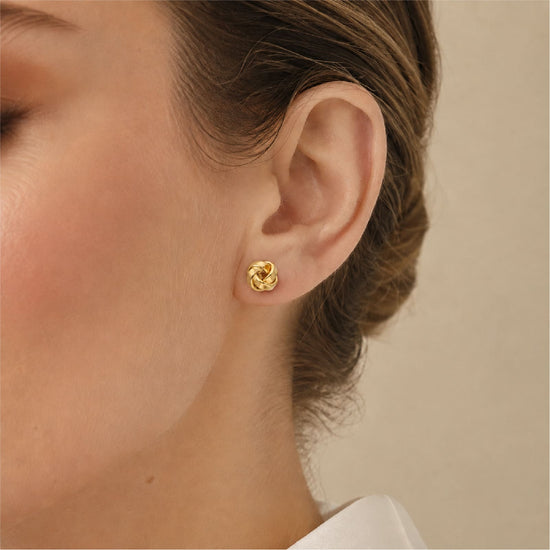 Orecchini a lobo Joy Gioielli in oro giallo 9kt da donna MISURA UNICA
