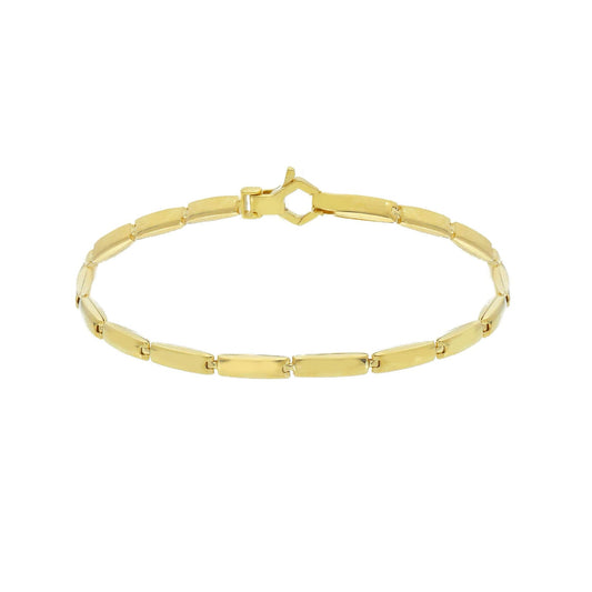 Bracciale Joy Gioielli oro giallo 18 kt  catena 21 cm uomo 21 cm