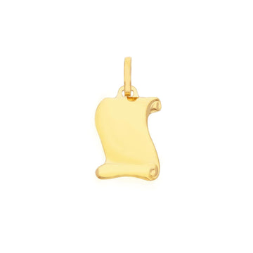 Ciondolo Joy Gioielli in oro giallo 18 kt con pergamena MISURA UNICA