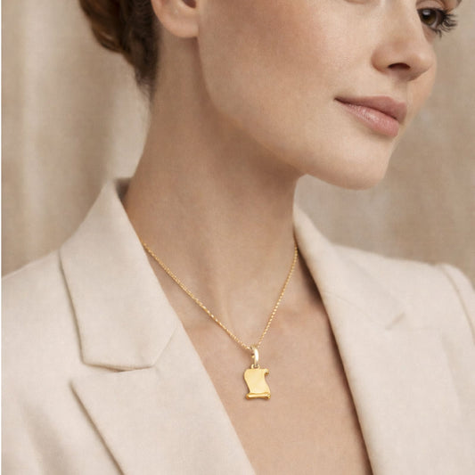 Ciondolo Joy Gioielli in oro giallo 18 kt con pergamena MISURA UNICA