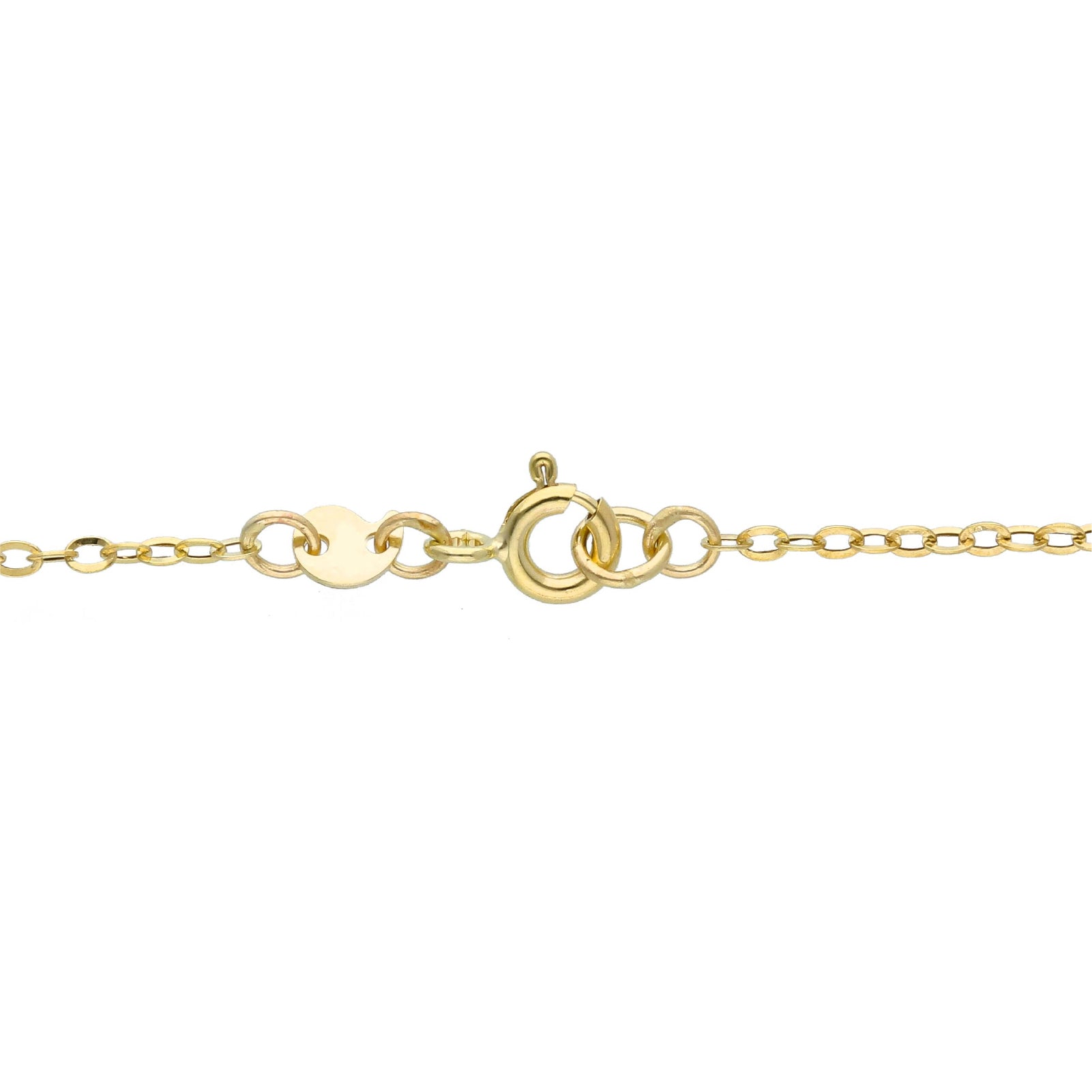 Collana girocollo JOY Gioielli in oro giallo e bianco 9KT MISURA UNICA