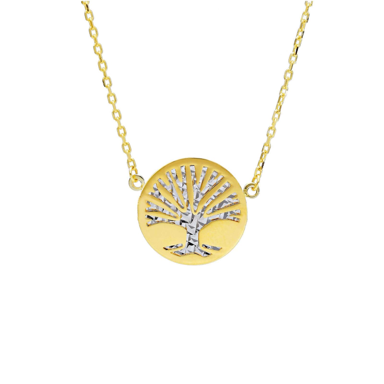 Set Collane In Acciaio Gravado Albero Della Vita Con Incisione Nome Personalizzabile - Gioiello Significativo Per Famiglia E Amici - 2