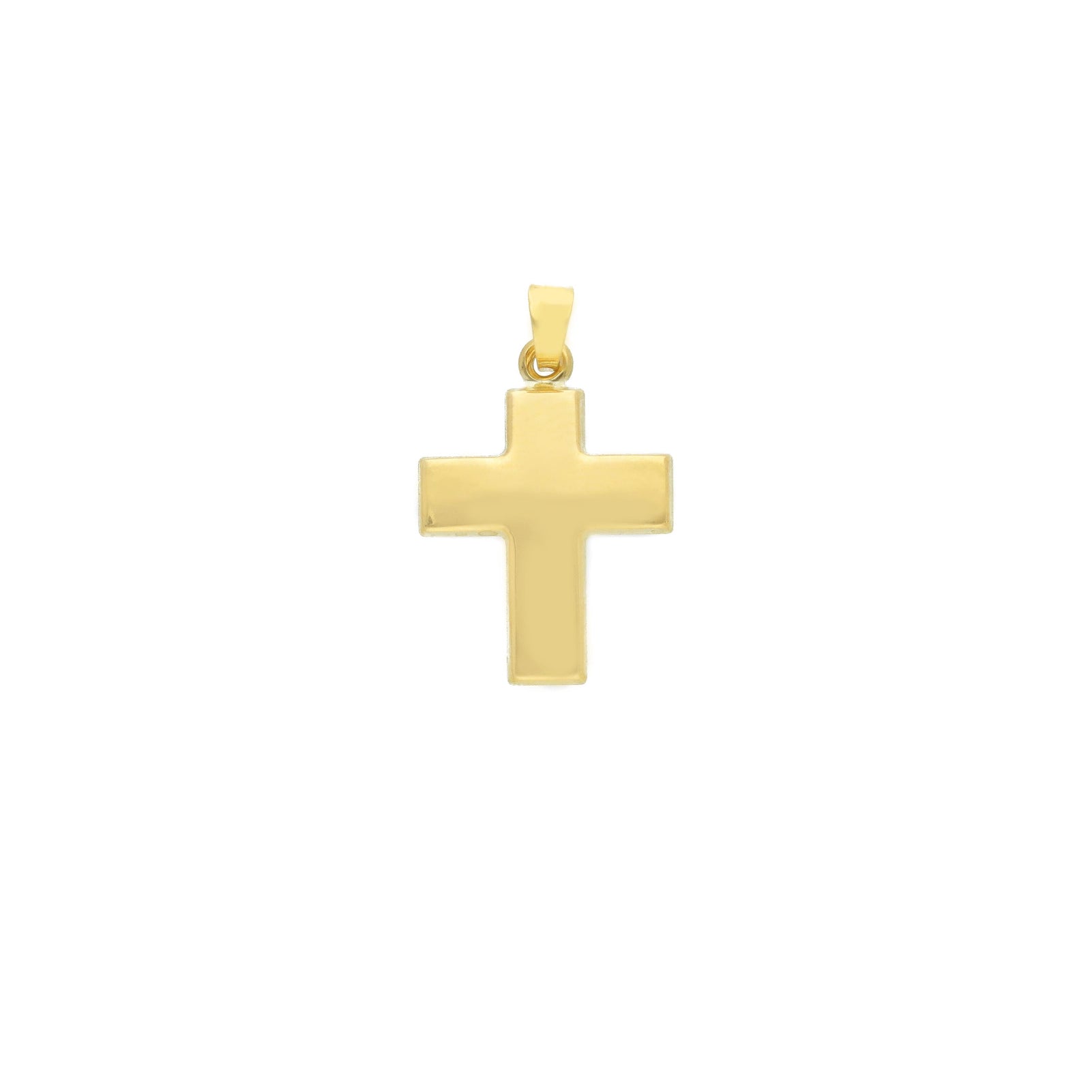 Ciondolo JOY Gioielli Oro in oro 9KT giallo croce spessa MISURA UNICA