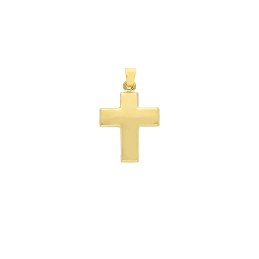 Ciondolo JOY Gioielli Oro in oro 9KT giallo croce spessa MISURA UNICA