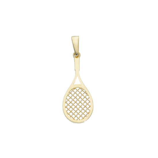 Ciondolo Joy Gioielli in oro giallo 9 KT racchetta da tennis MISURA UNICA