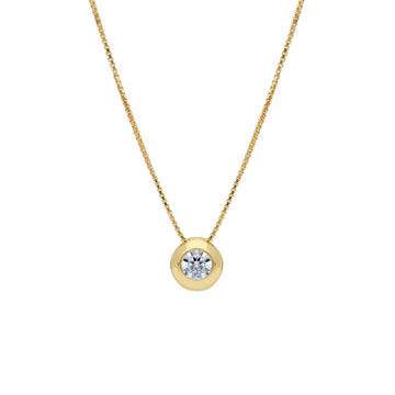 Collana punto luce donna JOY Gioielli in oro 9KT giallo MISURA UNICA