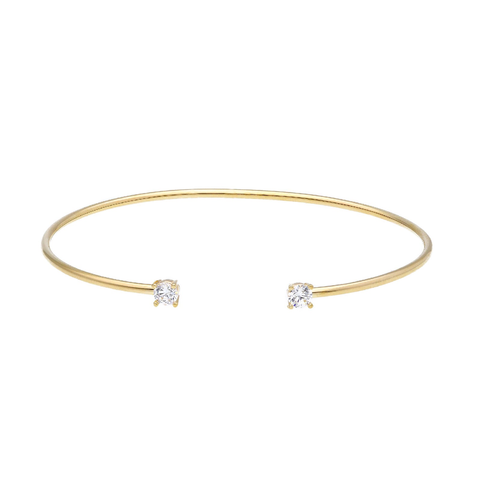 Bracciale rigido JOY Gioielli Oro in oro giallo 18kt e zirconi SO.265156
