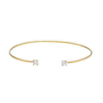 Bracciale rigido JOY Gioielli Oro in oro giallo 18kt e zirconi SO.265156