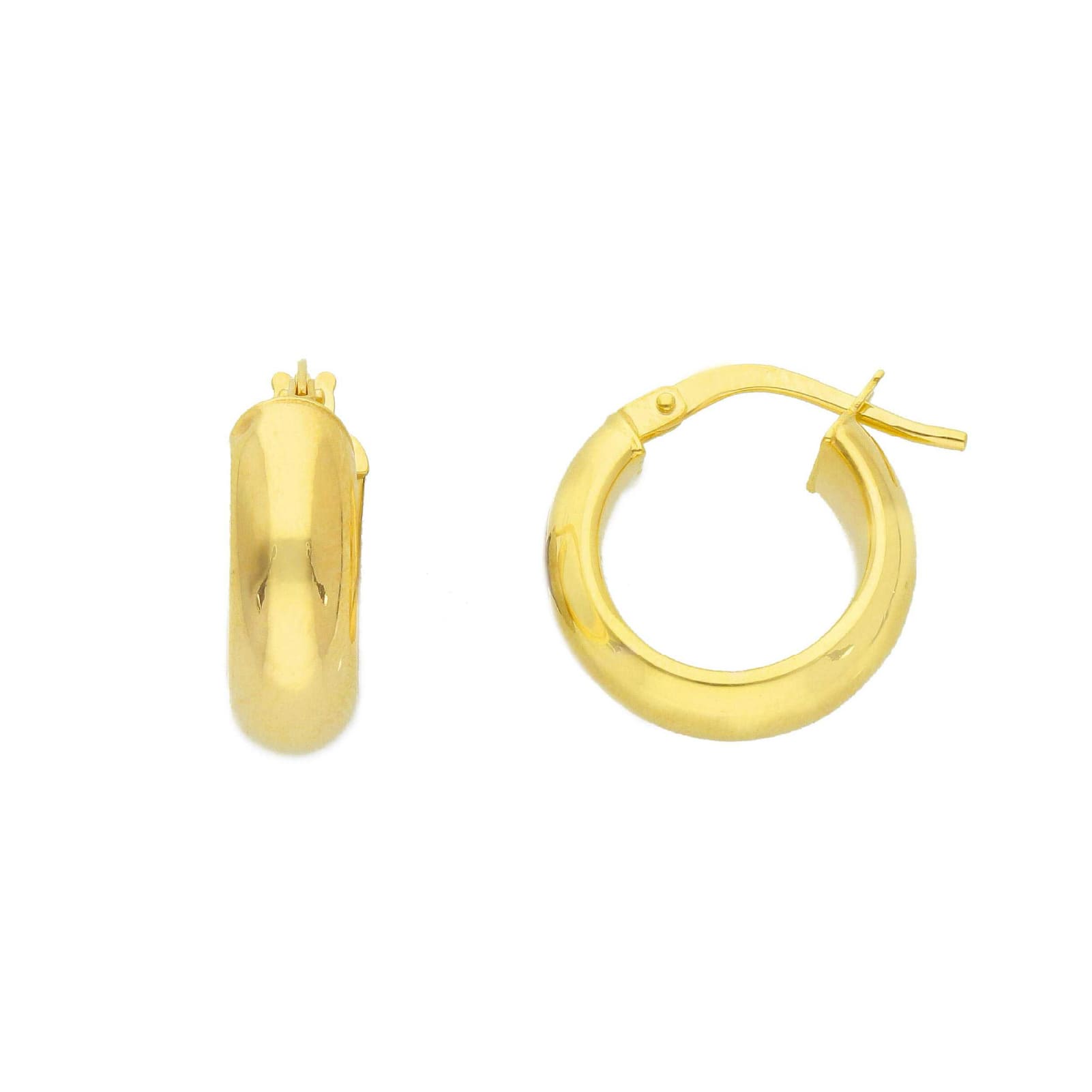 Orecchini a cerchio Joy Gioielli in oro giallo 9 KT 10 mm MISURA UNICA
