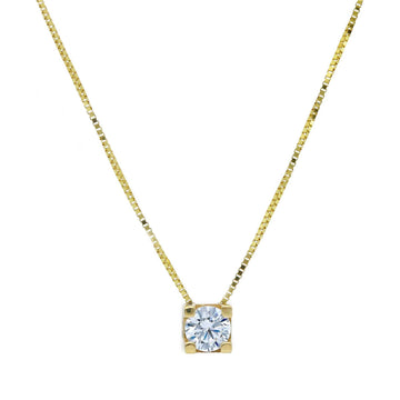 Collana punto luce donna JOY Gioielli in oro 9KT giallo MISURA UNICA
