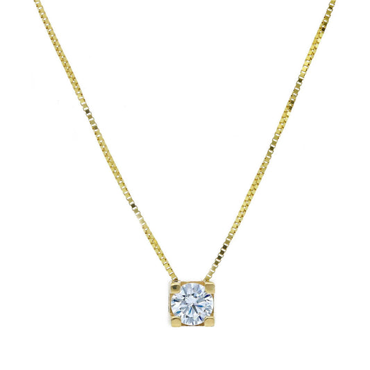 Collana punto luce donna JOY Gioielli in oro 9KT giallo MISURA UNICA