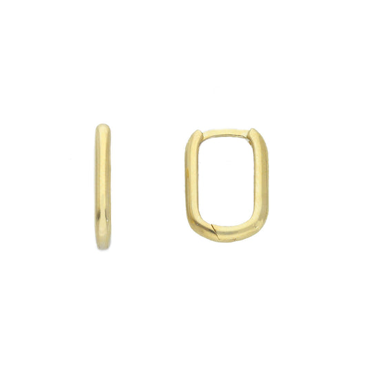 Orecchini squadrata donna JOY Gioielli Oro in oro 9KT MISURA UNICA