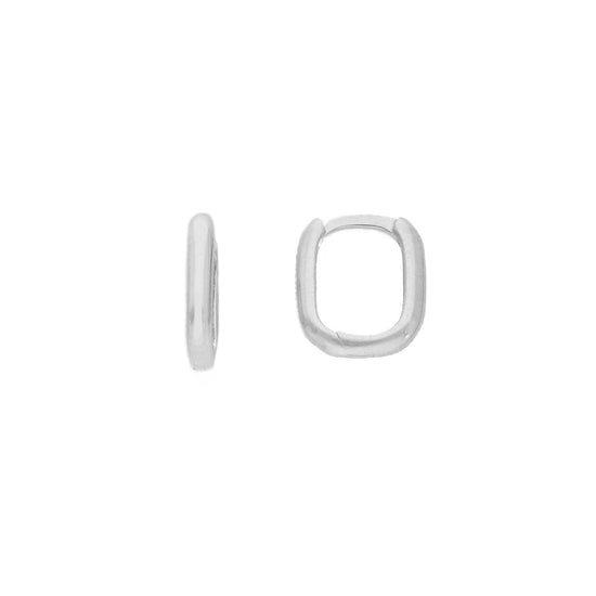 Orecchini Joy Gioielli in oro bianco 9kt con chiusura scattino MISURA UNICA