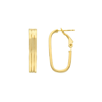 Orecchini a cerchio JOY Gioielli Oro in oro giallo 18kt SO.271070