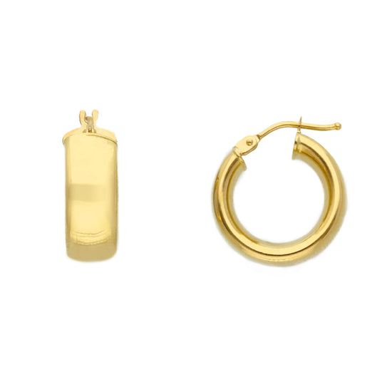 Orecchini a cerchio Joy Gioielli oro giallo 18 kt MISURA UNICA