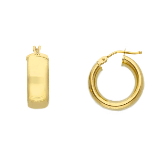 Orecchini a cerchio Joy Gioielli oro giallo 18 kt MISURA UNICA