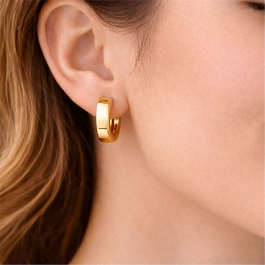 Orecchini a cerchio Joy Gioielli oro giallo 18 kt MISURA UNICA