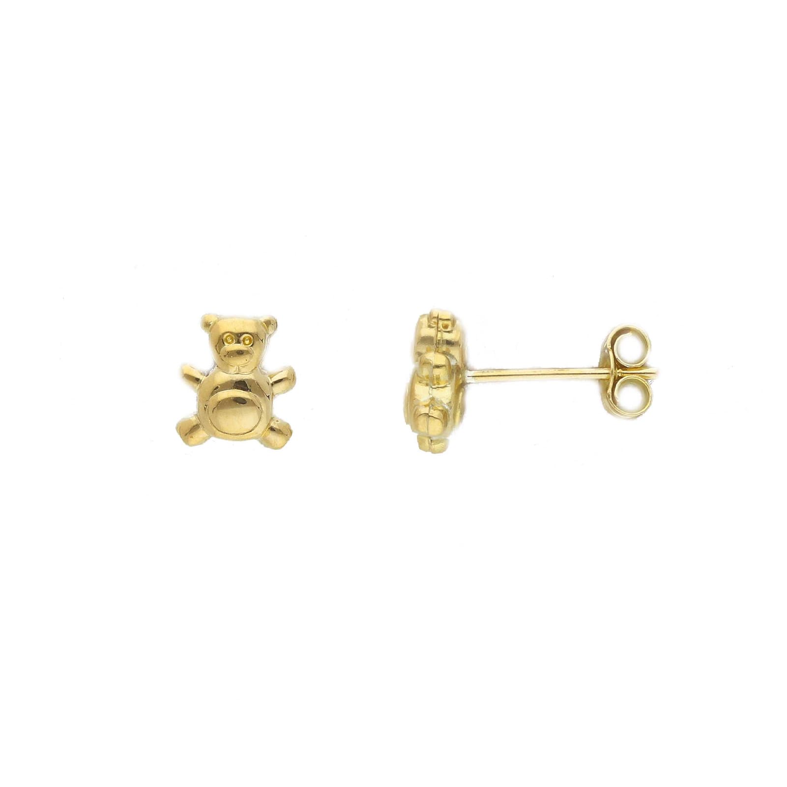 Orecchini lobo Joy Gioielli in oro giallo 18 kt con orsetto MISURA UNICA