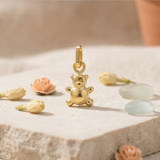 Ciondolo Joy Gioielli oro giallo 18 KT con orsetto MISURA UNICA