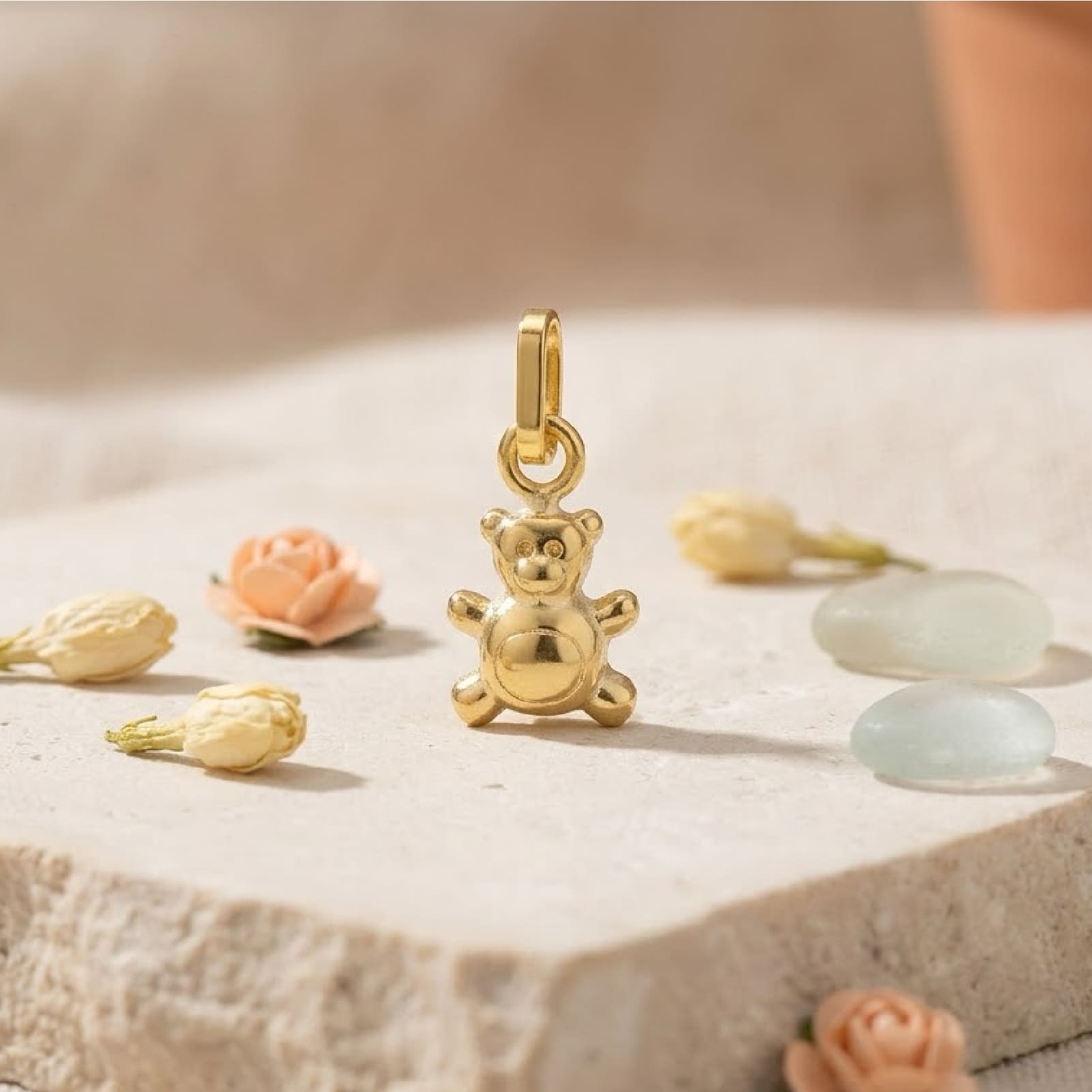 Ciondolo Joy Gioielli oro giallo 18 KT con orsetto MISURA UNICA