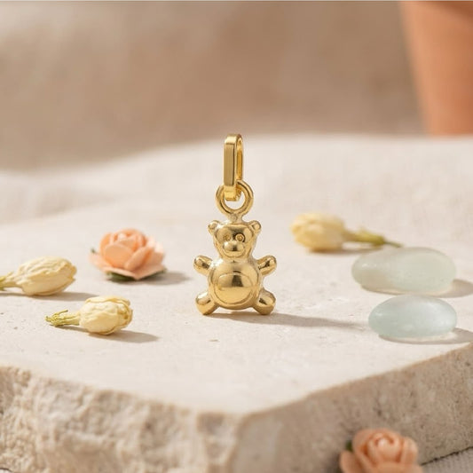 Ciondolo Joy Gioielli oro giallo 18 KT con orsetto MISURA UNICA