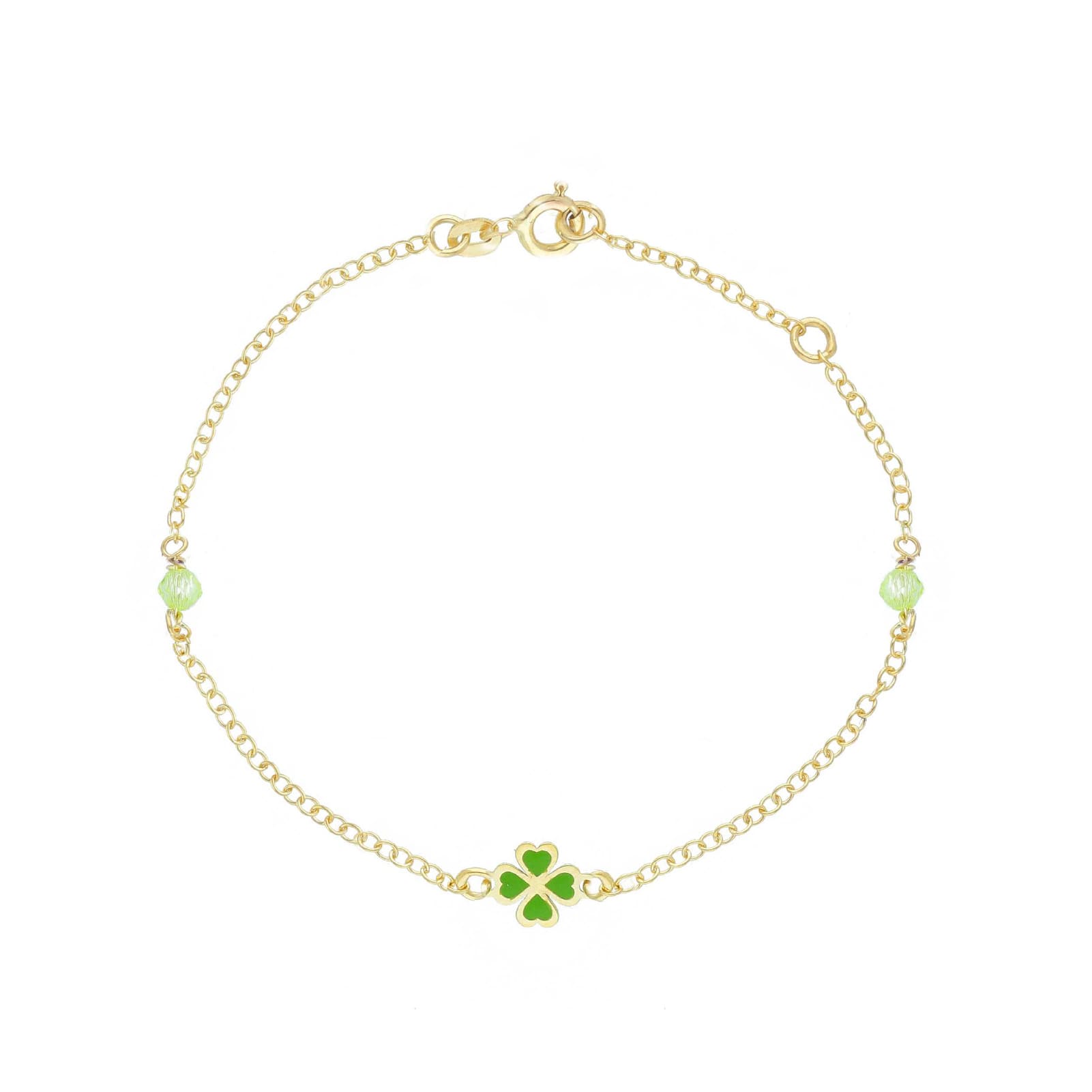 Bracciale Joy Gioielli in oro giallo 9kt con coccinelle 16 cm